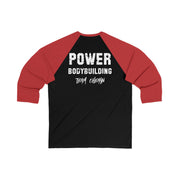 Power Bodybuilding 3/4 Sleeve Red/Black